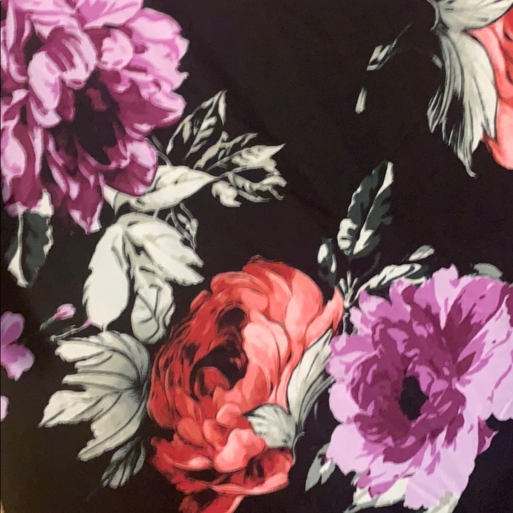 Dress Barn Three quarter sleeve floral dress - Picture 3 of 3